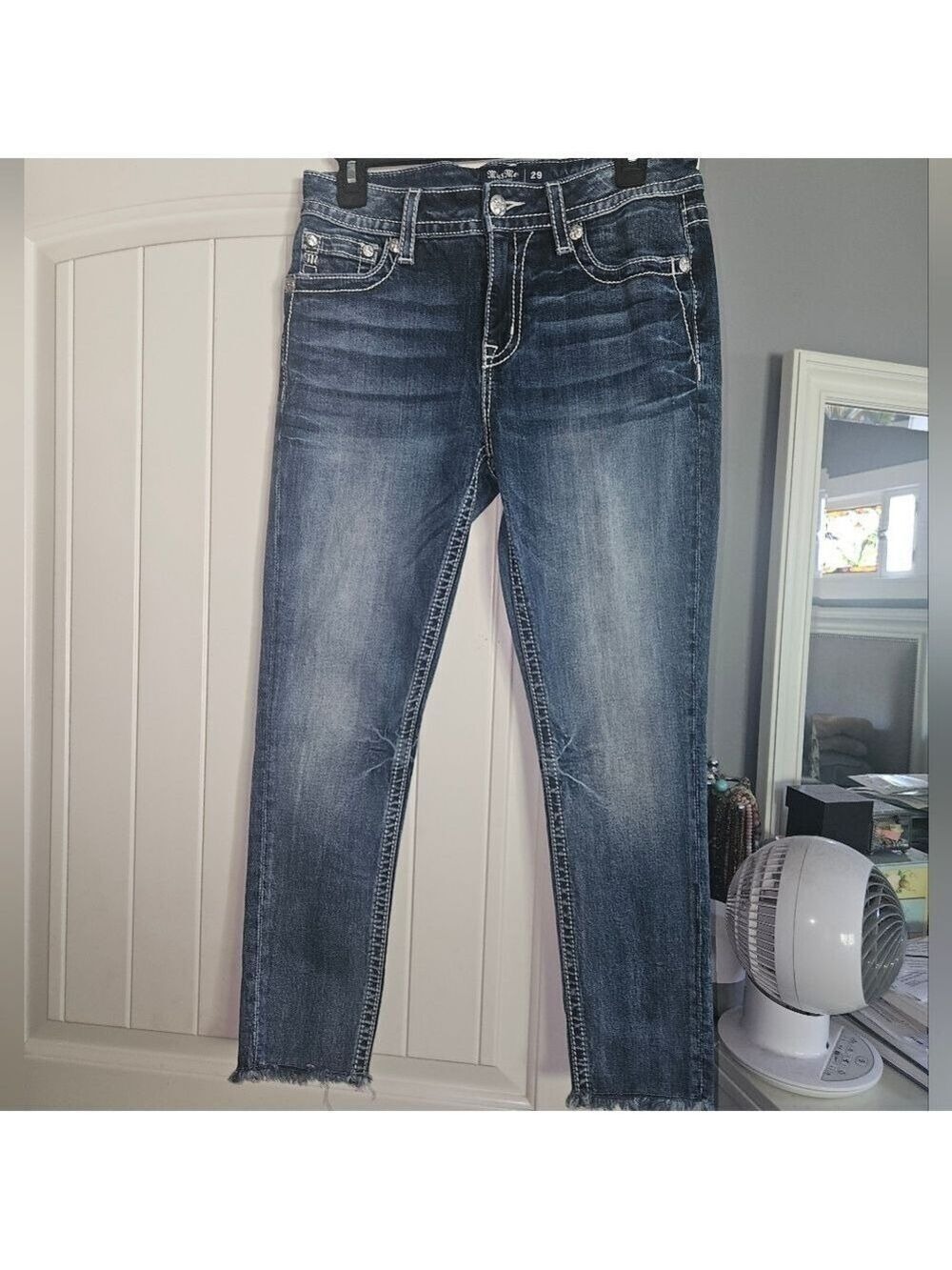 Miss Me Mid Rise Ankle Skinny Jean Size 29